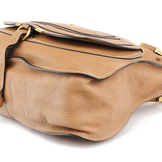Chloe Light Brown Leather Marcie 2-Way Bag