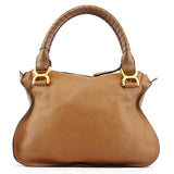 Chloe Light Brown Leather Marcie 2-Way Bag