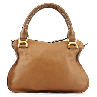 Chloe Light Brown Leather Marcie 2-Way Bag