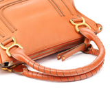 Chloe Light Brown Leather Marcie 2-Way Bag