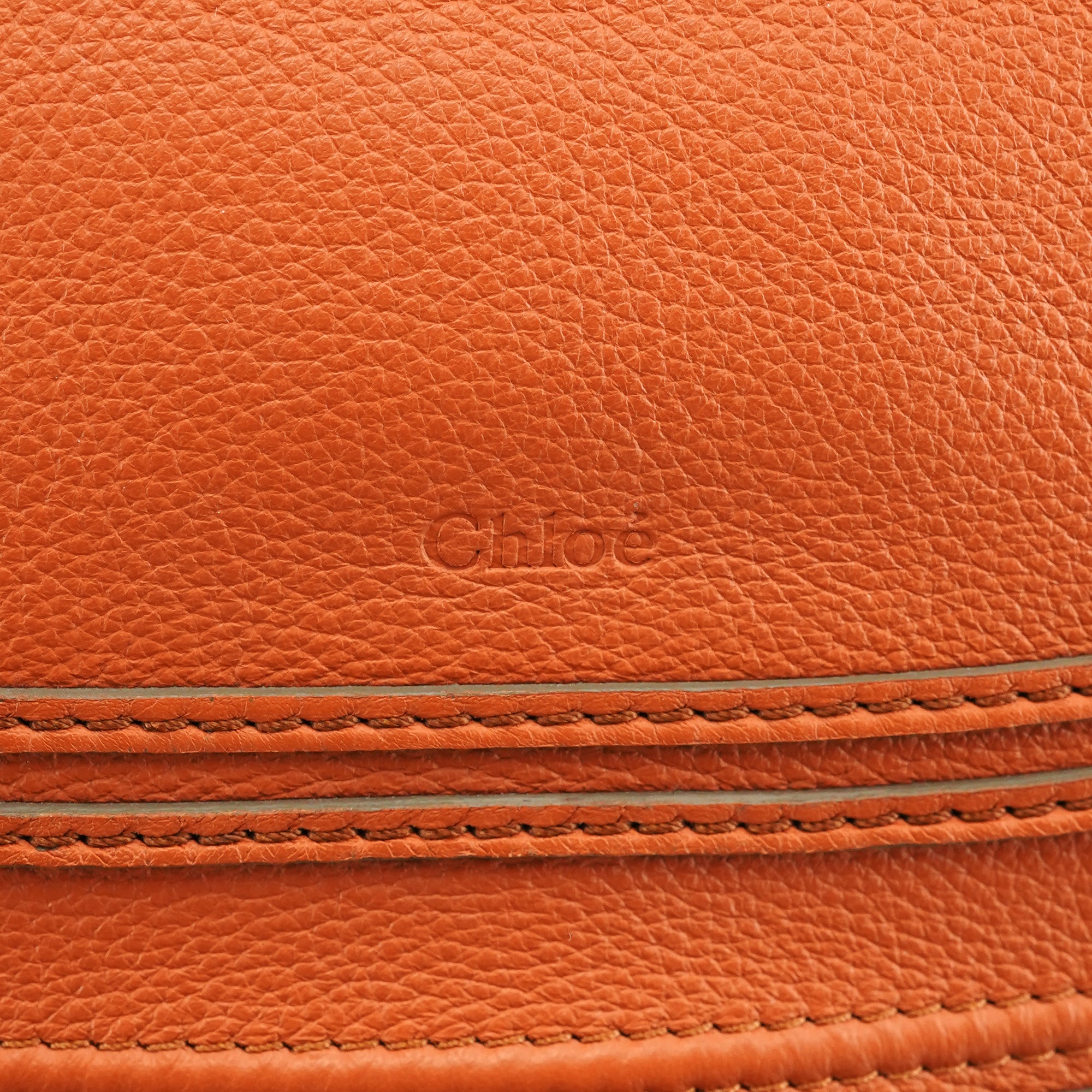 Chloe Light Brown Leather Marcie 2-Way Bag