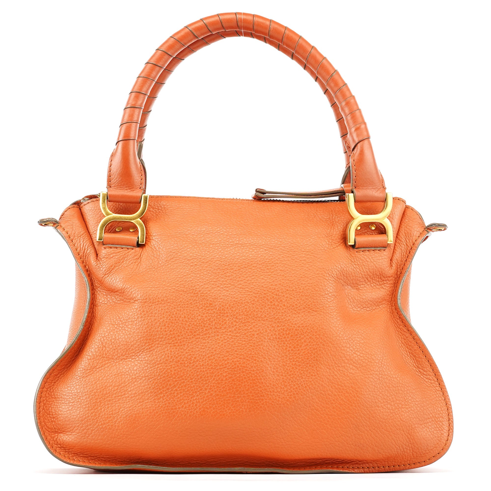 Chloe Light Brown Leather Marcie 2-Way Bag