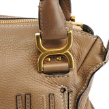 Chloe Light Brown Leather Marcie 2-Way Bag