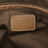 Chloe Light Brown Leather Marcie 2-Way Bag