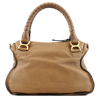 Chloe Light Brown Leather Marcie 2-Way Bag