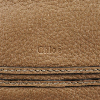 Chloe Light Brown Leather Marcie 2-Way Bag