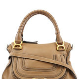 Chloe Light Brown Leather Marcie 2-Way Bag