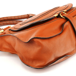 Chloé Light Brown Leather Marcie 2-Way Bag