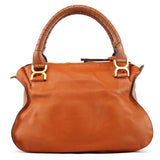 Chloé Light Brown Leather Marcie 2-Way Bag