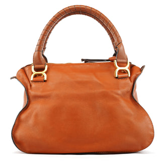Chloé Light Brown Leather Marcie 2-Way Bag