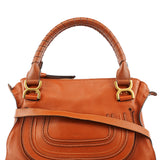 Chloé Light Brown Leather Marcie 2-Way Bag