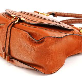 Chloé Light Brown Leather Marcie 2-Way Bag