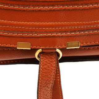 Chloé Light Brown Leather Marcie 2-Way Bag
