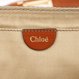 Chloe Light Brown Leather Marcie Crossbody Bag
