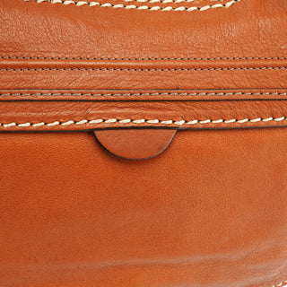 Chloe Light Brown Leather Marcie Crossbody Bag