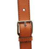 Chloe Light Brown Leather Marcie Crossbody Bag