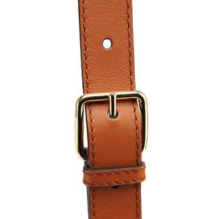 Chloe Light Brown Leather Marcie Crossbody Bag