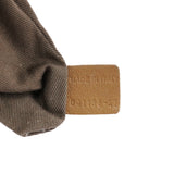 Chloe Light Brown Leather Marcie Intrecciato Shoulder Bag