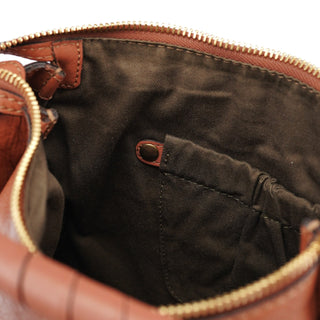 Chloé Light Brown Leather Marcie Shoulder Bag