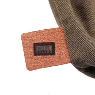 Chloé Light Brown Leather Marcie Shoulder Bag