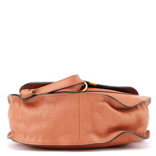 Chloé Light Brown Leather Marcie Shoulder Bag