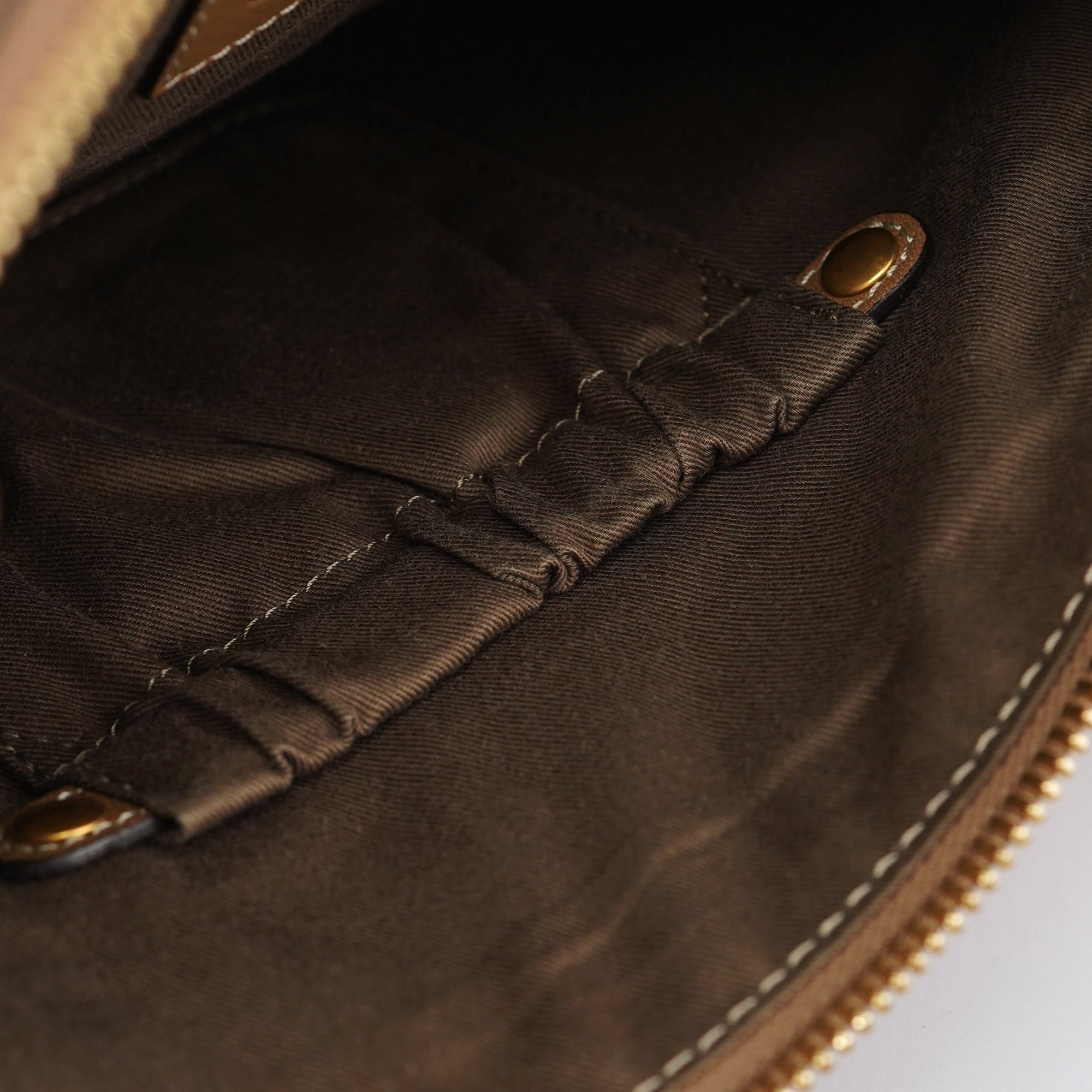 Chloé Light Brown Leather Marcie Shoulder Bag
