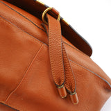 Chloe Light Brown Leather Marcie Shoulder Bag
