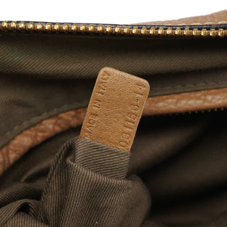 Chloe Light Brown Leather Marcie Shoulder Bag