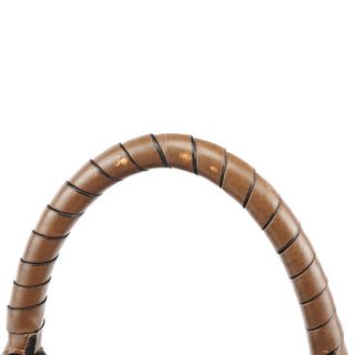 Chloe Light Brown Leather Marcie Shoulder Bag