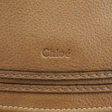 Chloé Sac porté épaule Marcie en cuir marron clair