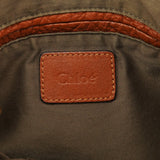 Chloe Light Brown Leather Marcie Shoulder Bag