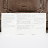 Chloe Light Brown Leather Marcie Shoulder Bag