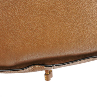 Chloe Light Brown Leather Marcie Shoulder Bag