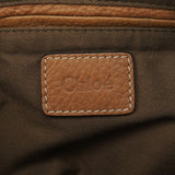 Chloe Light Brown Leather Marcie Shoulder Bag
