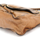 Chloe Light Brown Leather Marcie Shoulder Bag