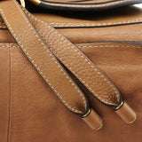 Chloe Light Brown Leather Marcie Shoulder Bag