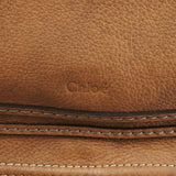Chloe Light Brown Leather Marcie Shoulder Bag