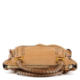 Chloe Light Brown Leather Marcie Shoulder Bag