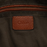 Chloe Light Brown Leather Marcie Shoulder Bag