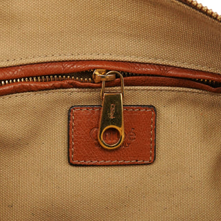 Chloé Light Brown Leather Marcie Shoulder Bag