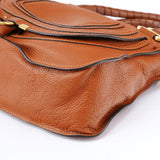 Chloé Light Brown Leather Marcie Tote Bag