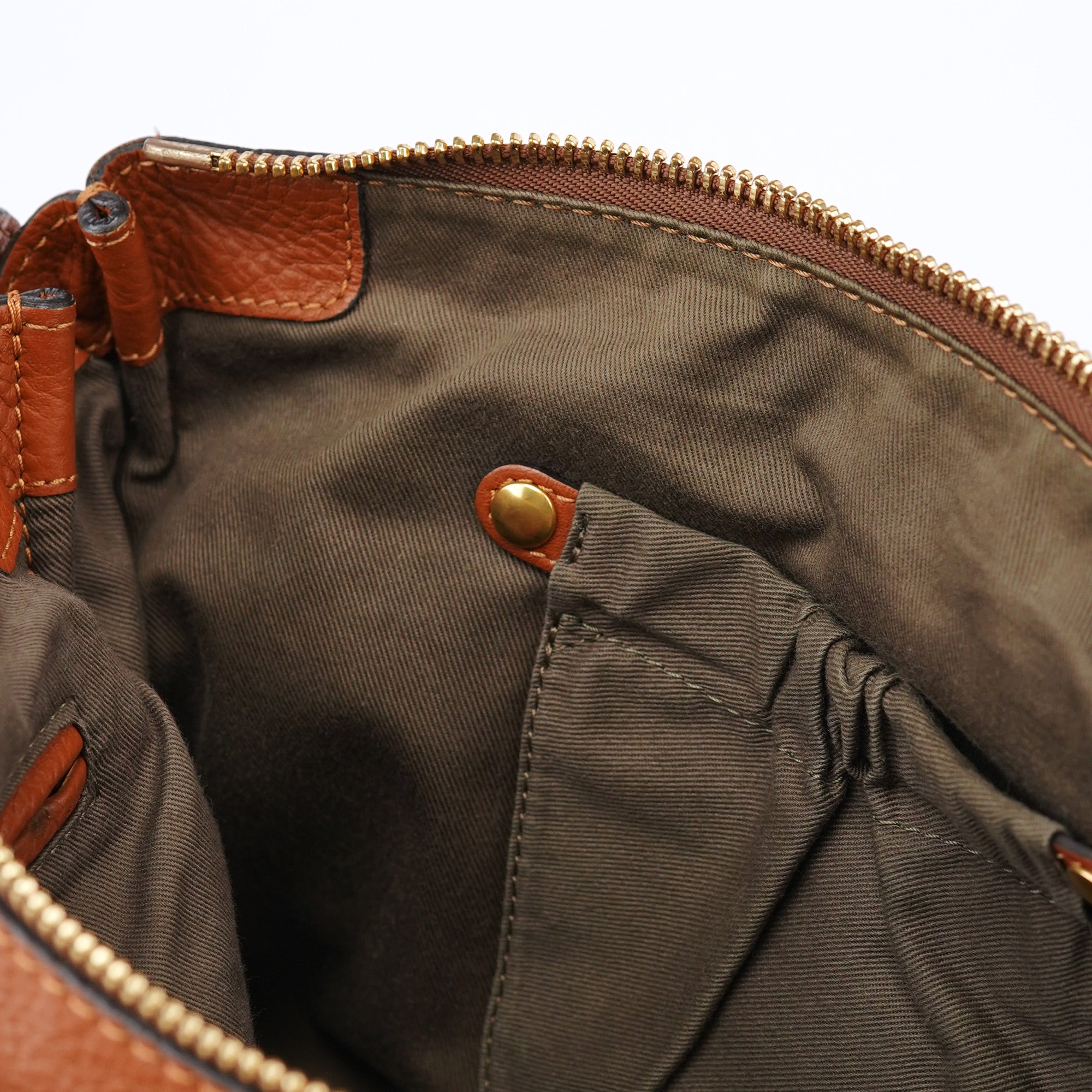 Chloé Light Brown Leather Marcie Tote Bag