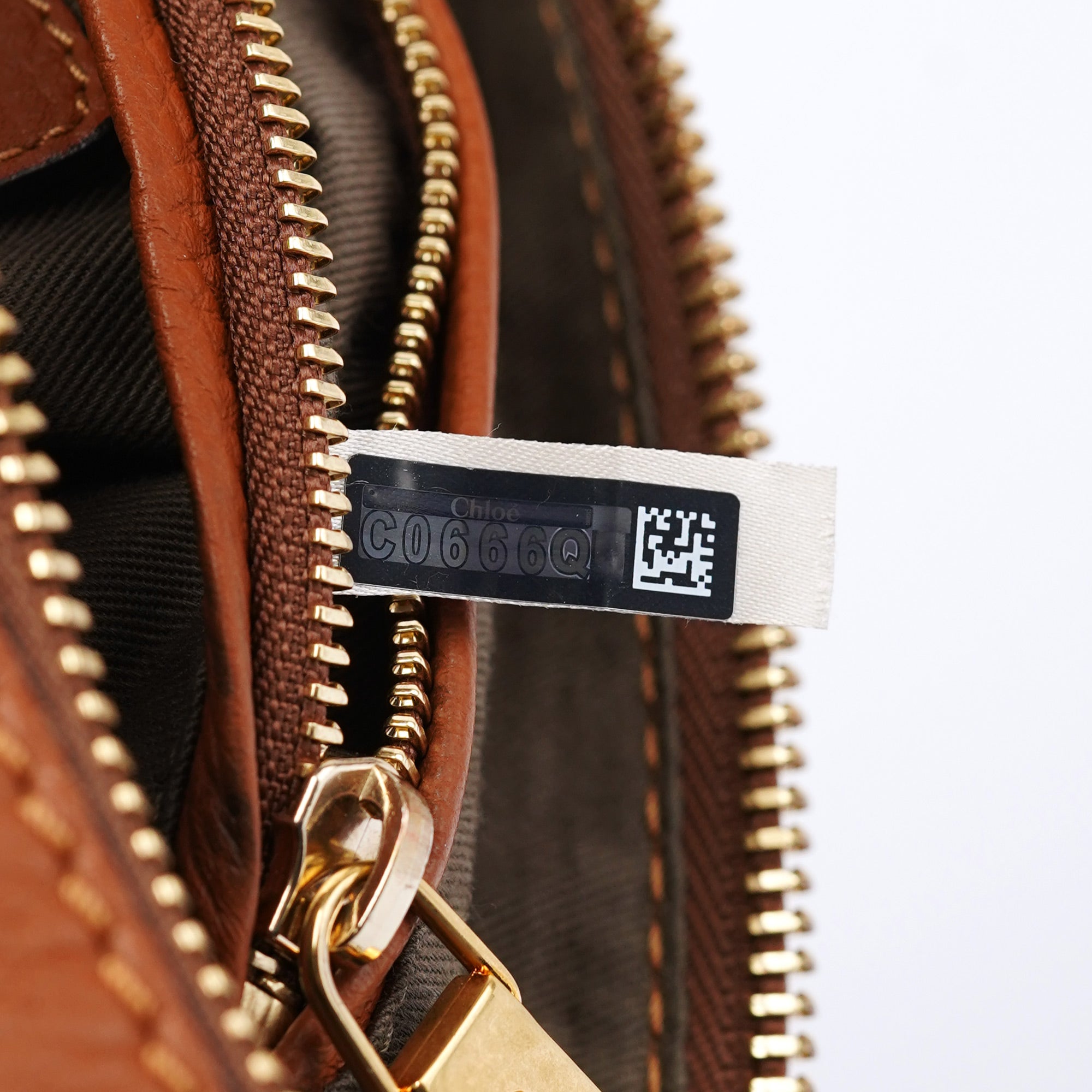 Chloé Light Brown Leather Marcie Tote Bag