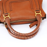 Chloé Light Brown Leather Marcie Tote Bag