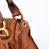 Chloé Light Brown Leather Marcie Tote Bag