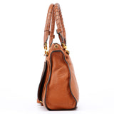 Chloé Light Brown Leather Marcie Tote Bag