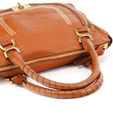 Chloé Light Brown Leather Marcie Tote Bag