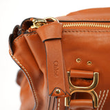 Chloé Light Brown Leather Marcie Tote Bag