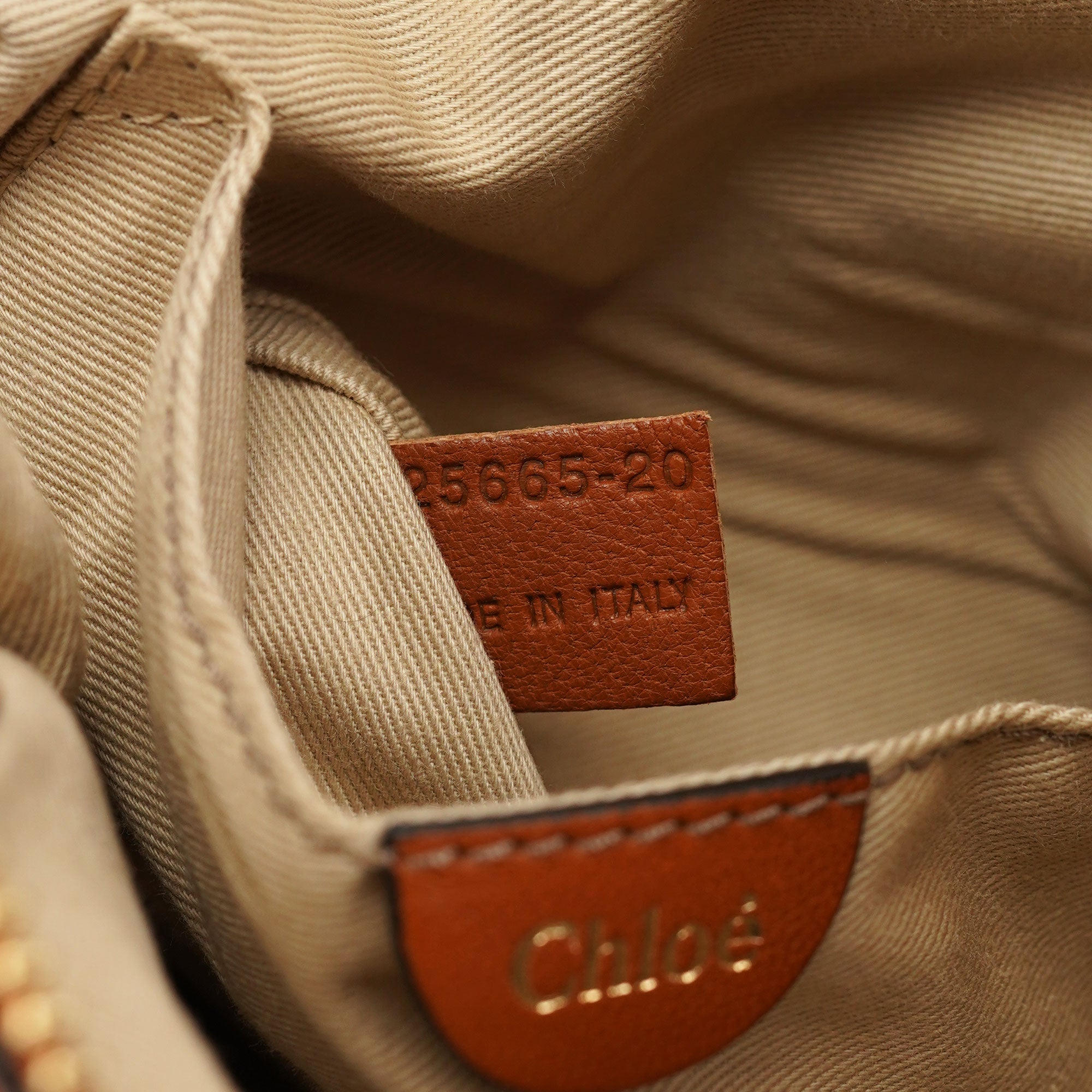 Chloé Light Brown Leather Marcie Tote Bag