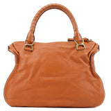 Chloé Light Brown Leather Marcie Tote Bag